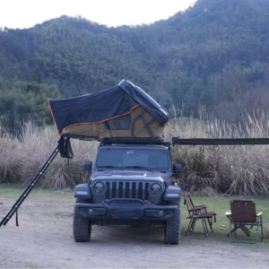 Four-Season Water-Resistant Hard Shell 2-3 Person Rooftop Tent with Quick Automatic Opening