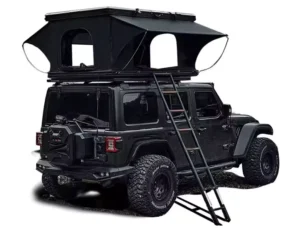 Four Season Waterproof Double-layer Black Camouflage Aluminum Alloy Hard-shell Tent Roofs Multi-vehicle
