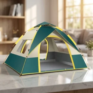 Four-season Pop-up Dome Shelter >3000mm Waterproof Quick Automatic Opening Portable Camping Tent for Hiking Beach