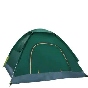 Front-Rear Interconnected One-Bedroom Oxford Dome Camping Tent, Four-Season, Breathable, Waterproof, Quick Automatic Setup