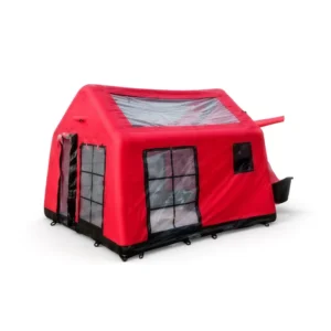 Full Blackout Dark Room 600D Thickened Oxford Knife Scraping PVC Bottom Windproof 50kg Automatic Air Shelter Red 9.5sqm