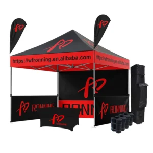 Full-Color Advertising 10x10ft or 10x20ft Printing Logo Commercial Custom Trade Show Tent Canopy