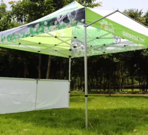 Full-Color Pop-Up Canopy Tent with Custom Printing for Outdoor Events