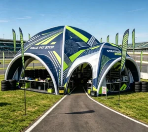 Full Color Printed Inflatable Tent 3x3m Sealed Air Advertising Marquee Pavilion with Logo