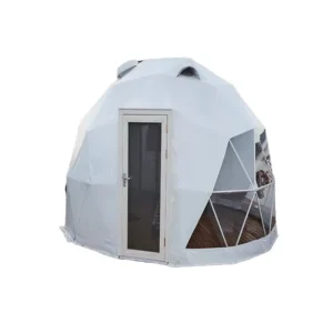 Full House 6m Clear PVC Fabric Half Round Top Geodesic Dome Tent for Events