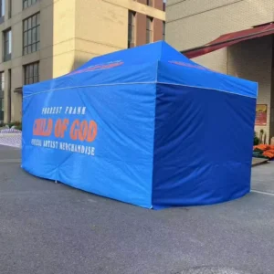 Full Walls 10x20ft Tent Canopy Aluminum Trade Show Tent for Party Advertising Event Games