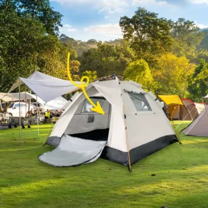 Full automatic Quick opening 210D Oxford Cloth Four season Waterproof Tent Outdoor Folding Portable Camping Barbecue Camping