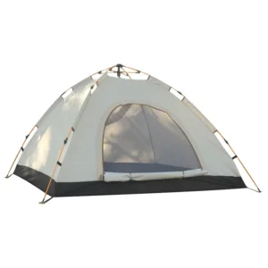 Fully Automatic Folding 1-4 People Quick Open Tent Camping Outdoor Hiking Tent Black Coated Glue Prevent Exposure to Sunlight