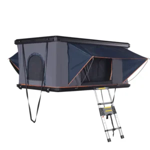 Quick Setup Folding Hard Shell Aluminum Roof Tent for 4×4 Offroad Vehicles Outdoor Camping Car Trip Rooftop Tent