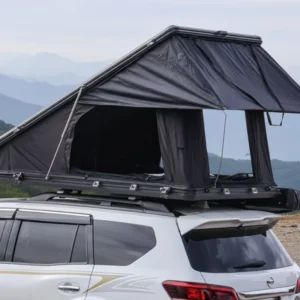 Fully Automatic Four-Season Waterproof Hard-Shell Car Roof Tent with Diagonal Bracing for SUV
