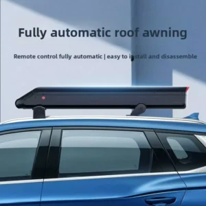 Fully Automatic Roof-mounted Fixed-roof Wind- and Hail-Resistant Sun-Blocking Summer Tent
