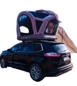 Fully Automatic Side Flipping Roof Tent Quick Opening ABS Aluminum Alloy Hard Top for SUV Outdoor Camping Vehicle Mounted Tent