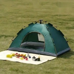 Fully Automatic Tent One Door One Window Quick Opening Waterproof Breathable No Assembly For Summer Camping