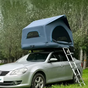 Fully Automatic Waterproof Car Rooftop Tent, PVC Mesh Fabric, Double-Layer, Four-Season, Portable, Universal Model