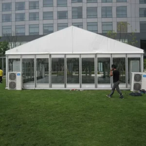 GSL-10 10x30m Glass Marquee Wedding Tent with PVC Roof