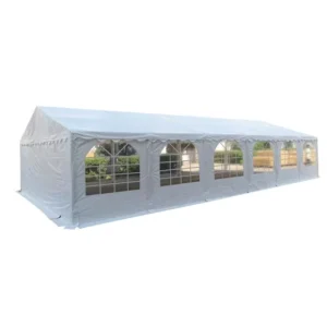 Galvanized Heavy Duty PVC Four-Season Waterproof Party Tent Canopy Shelter with Removable Window Walls Wedding Tent