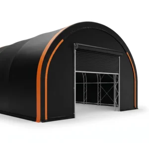 Galvanized Steel Hoop Barn Horse Shelter with Membrane Fabric for Storage