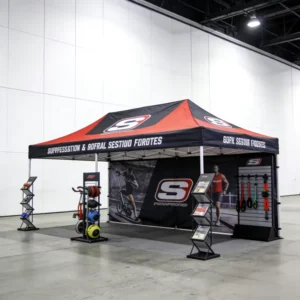 Gazebo Canopy 10x20ft Foldable Tent Trade Show Pop up Exhibition Tent for Events