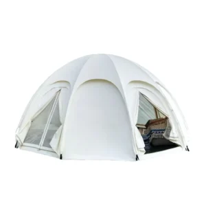 Geo Dome Tent for Events Spherical Outdoor Tent Aluminum Alloy Double-Layer Waterproof Windproof 900D Oxford