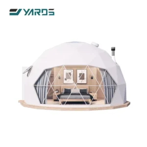 Geodesic Dome Glamping Tent Factory Price Trade Show Tent PVC Luxury Dome Tent Outdoor Hotel Camping Dome Houses for Sale