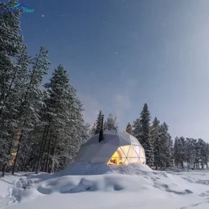 Geodesic Dome Tent Portable Resort Camping Waterproof Hotel Luxury Dome House Exhibition Tent