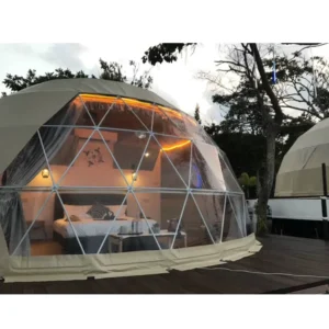 Geodesic Dome Tent for Outdoor Glamping