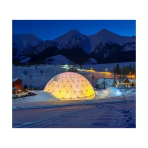 Geodesic Glamping Dome Tent