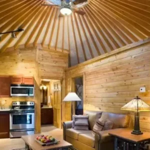 Ger Mongolia Yurt for Temporary Housing