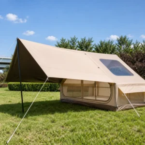 Germany Market Inflatable Tents 3 4 Person Waterproof Air Beam Camping Tent Custom Supplier