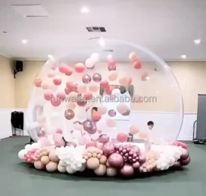 Giant Clear Inflatable Crystal Igloo Dome Bubble Tent House for Kids
