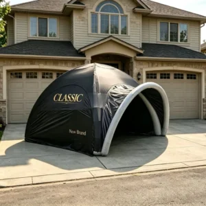 Giant Custom Printed Inflatable Advertising Tent Air Sealed Spider Dome Canopy for Music Festival and Sports Club