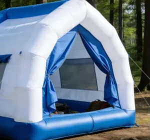 Giant Inflatable Marquee Camping Bubble Tent with Built-In Fan Waterproof Plug Powered