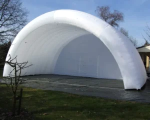 Giant Inflatable Stage Cover Event Tent for MusicFestival Inflatable Mobile Party Exhibition Stage Tent with Blower