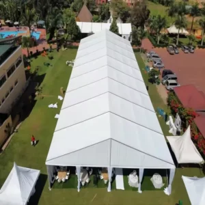 Giant Super Large Strong White PVC Marquee Wedding Tent Four-season Waterproof Big Capacity Event Party Tent