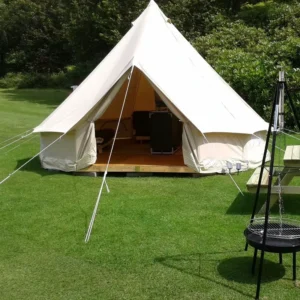 Glamping 3m Bell Tent Canvas Waterproof Big Tourist Tente camping Outdoor Tents