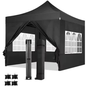 Glamping Heavy Duty Pop up Canopy Tent 10×10 Custom With logo for Business