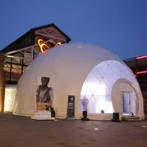 Glamping Hotel Dome Tent Diameter 6m (20ft) Waterproof Outdoor Camping Family Tent for Exhibition