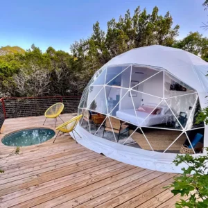 Glamping Igloo Luxury Canvas for Sale Geo Dome Tent