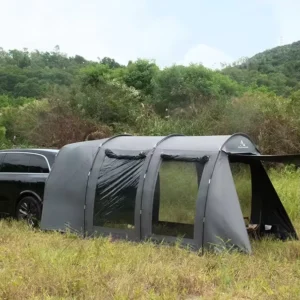 Glamping Luxury Family Camping Waterproof Air Tent Inflatable Shelter Bedroom & Living Room