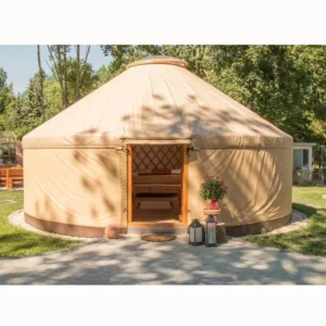Glamping Mongolian Yurt Tent Waterproof Canvas