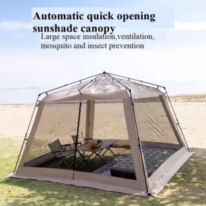 Glamping Outdoor Tent Durable Weather-Resistant Comfortable Living Spaces