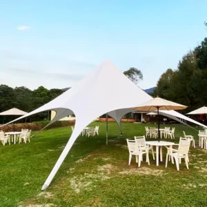 Glamping Rainproof Outdoor Camping Single-Peak Canopy Tent