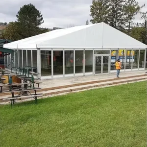 Glass Tent Aluminum Alloy Frame Easy Assemble Large Party Tent Wedding Tents