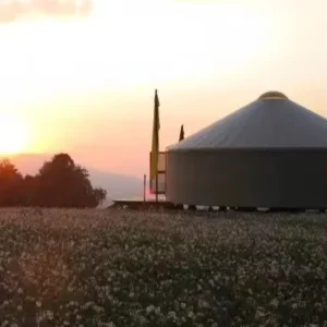 Glmaping Family Camping Tent 4 Season Modern Home Outdoor Mongolian Yurt