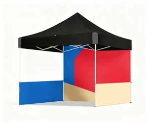 Gold Standard Field Proven Custom Pop up Tent Professional Sporting Events Media Zones