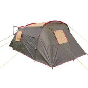 Grey Dome Shaped Waterproof 1500-2000mm Four-Season Family Kid Beach Insulated Tunnel Camping Outdoor Large Tent
