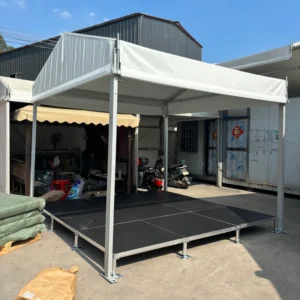 Guangzhou Manufacturer Waterproof PVC Wedding Party Trade Show Tent Outdoor Aluminum Flame Retardant Sports Events Floor Tent