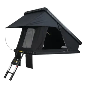 HIMA 4×4 Off-Road Lightweight Aluminum Hard Shell Rooftop Tent with Rack, Ultra-Thin, Quick Setup