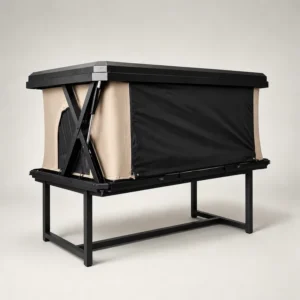 Hard Aluminum Shell Rooftop Tent Outdoor Camping Automatic Hydraulic Lifting Roof Top Tent