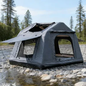 Hard Shell Aluminum 4×4 Car Rooftop Tent, Outdoor Camping Model TKA